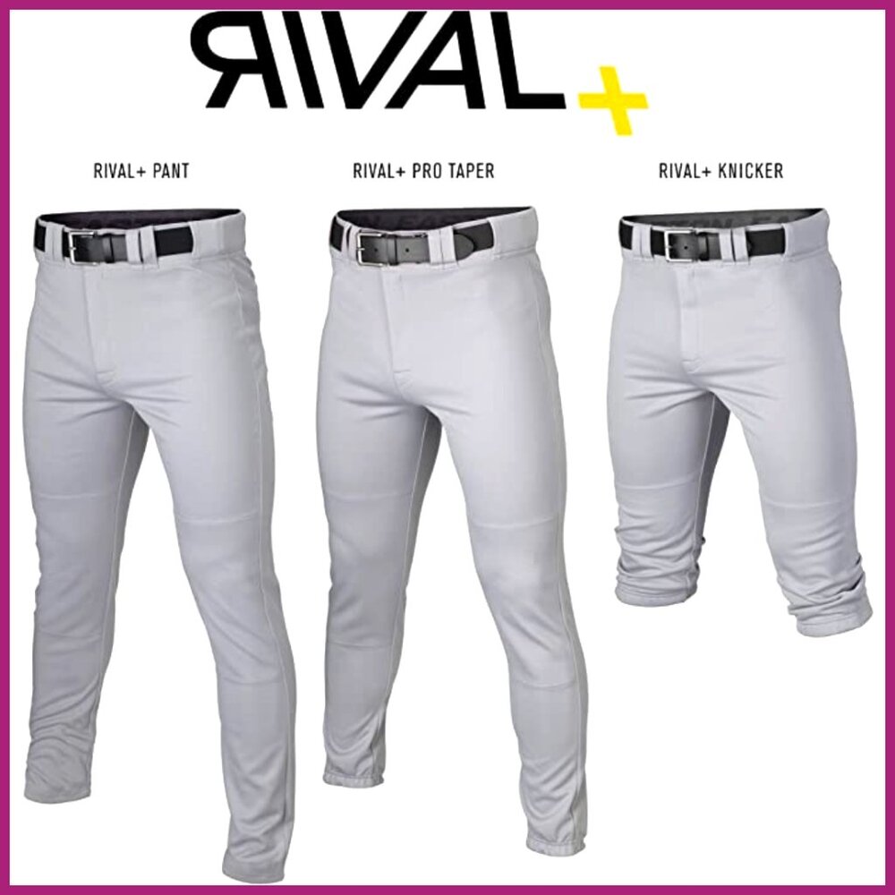 100% Polyester Baseball Pants With Double-Layer R… - image 4